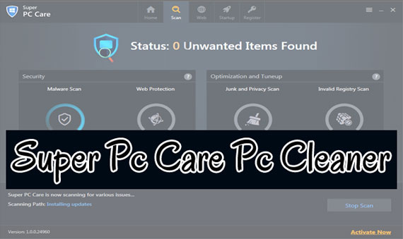 Super Pc Care PC Cleaning Software