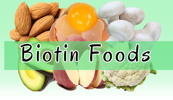 Biotin Foods for Hairfall